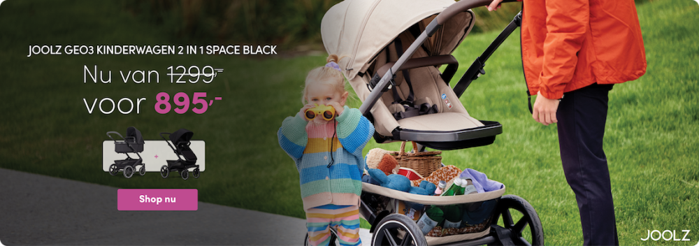 Joolz Geo3 Kinderwagen 2 in 1 Space Black