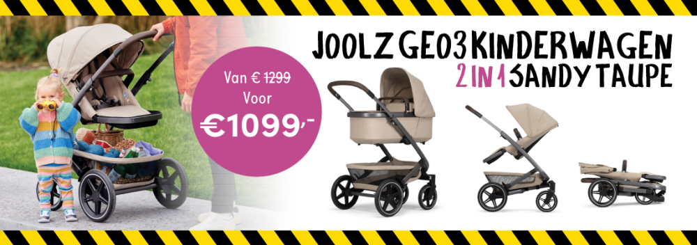 Joolz Geo3 Kinderwagen 2 in 1 Sandy Taupe