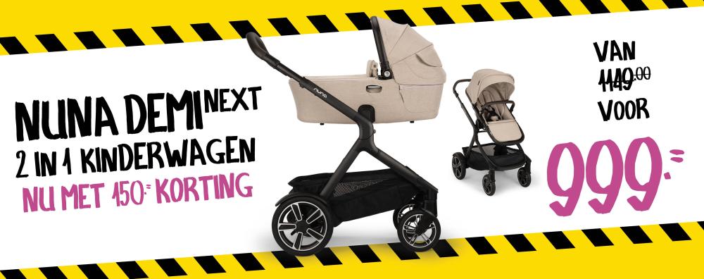 Nuna Kinderwagen 2 in 1 DEMI™ next Biscotti | Baby & Tiener Megastore