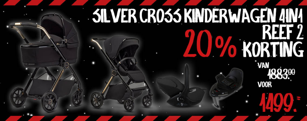Silver Cross Kinderwagen 4 in 1 Reef 2