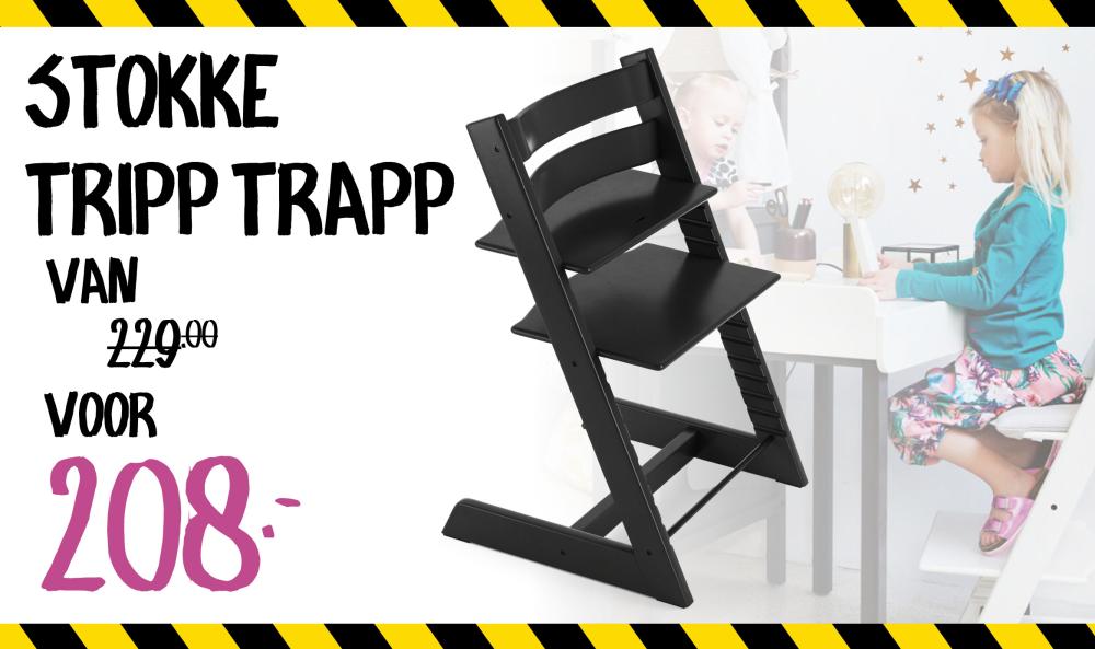 Stokke® Kinderstoel Tripp Trapp® Black | Baby & Tiener Megastore