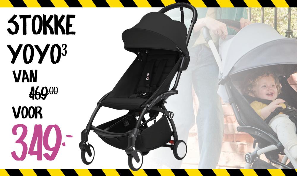 Stokke® YOYO³ Buggy Black | Baby & Tiener Megastore
