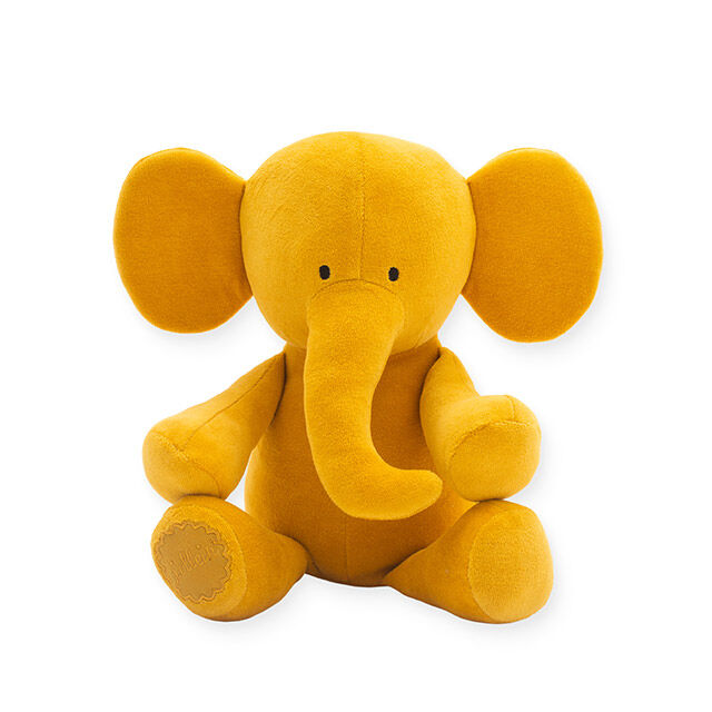 Jollein Elephant mustard knuffel 37 cm online kopen