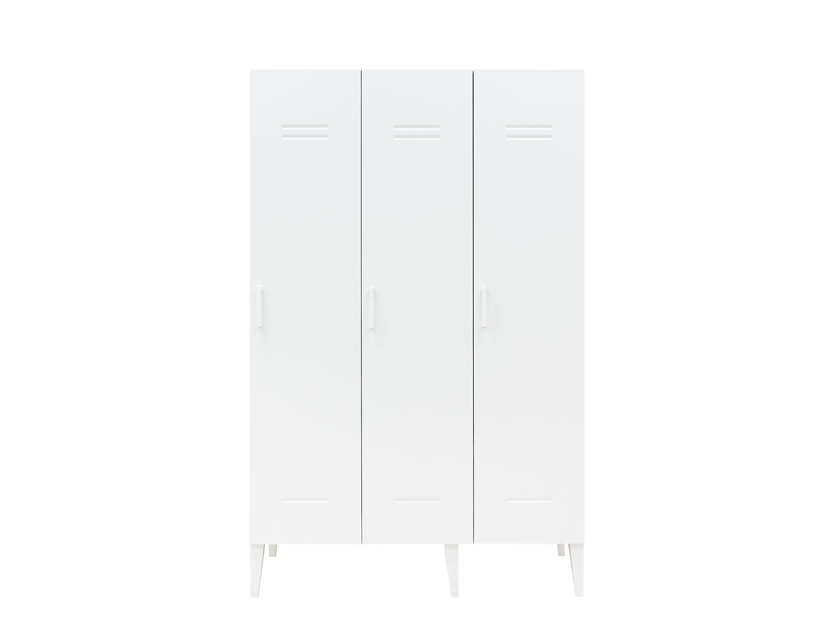 Bopita Kledingkast 'Locker' 3 deurs, kleur wit online kopen