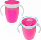 Munchkin Miracle 360° Oefenbeker Roze Set 2 Stuks