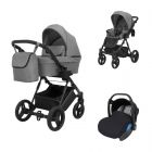 Born Lucky Kinderwagen 3 In 1 Lazzio Grijs