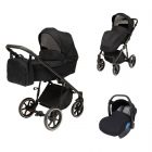 Born Lucky Kinderwagen 3 In 1 Molto Pure Black