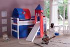 Halfhoogslaper Met Glijbaan Eliyas en accessoires 