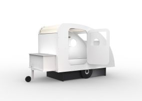 Mathy By Bols Caravanbed Wit 90 x 190 cm