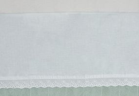 Jollein Wieglaken Lace Ivory 75 x 100 cm