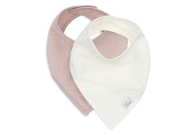 Jollein Slab Bandana Hydrofiel Wild Rose/Oatmeal (2pack)