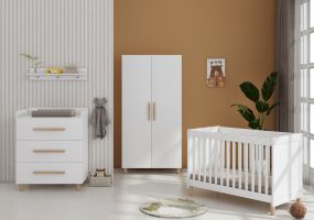 Born Lucky Babykamer Stockholm Wit 3 Delig