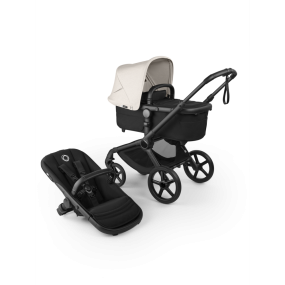 Bugaboo Kinderwagen 2 in 1 Fox 5 Renew Complete Black | Heritage Black Misty White