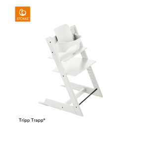 Stokke® Kinderstoel Tripp Trapp® White + Stokke® Tripp Trapp® Baby Set² White