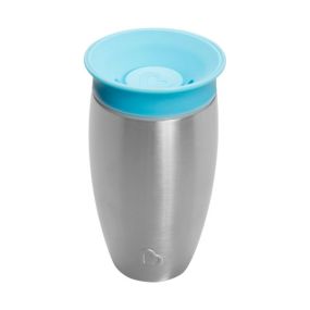 Munchkin Stainless Steel Miracle Sippy Cup Blue