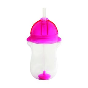 Munchkin Click Lock Tip&Sip Straw Cup Pink