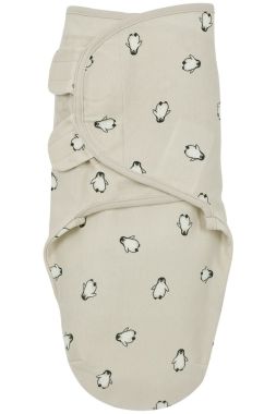 Meyco Baby Penguin Swaddlemeyco Inbakerdoek Soft Sand 4-6 Maanden