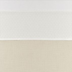 Meyco Baby Plume Wieglaken Offwhite - 75x100cm