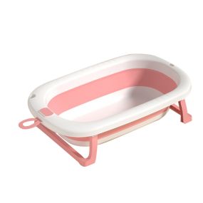 Bebies First Opvouwbaar Baby Badje Roze & Wit 