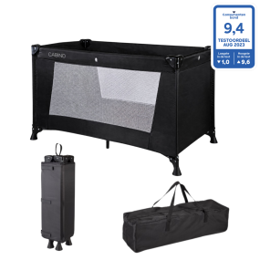 Cabino Campingbedje / Reisbed Zwart
