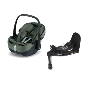Joolz Maxi-Cosi Groep 0 Autostoel Pebble 360 Pro Forest Green + Joolz Maxi-Cosi FamilyFix 360 Pro Isofix Base