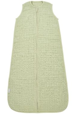 Meyco Baby Uni Zomerslaapzak Hydrofiel Soft Olive 90 cm