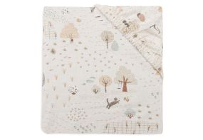 Jollein Hoeslaken Jersey 60x120cm Tiny Park