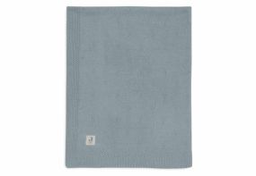 Jollein Wiegdeken 75 x 100 cm Cosy Knit Sea Green