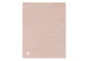 Jollein Ledikant Deken 100 x 150 cm Basic Knit Wild Rose