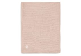 Jollein Wiegdeken 75 x 100 cm Basic Knit Wild Rose Fleece