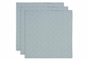 Jollein Hydrofiele Doek Small 70x70cm Miffy Silhouettes Sea Green (3-pack)