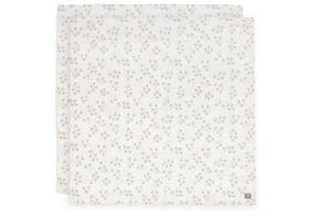 Jollein Hydrofiele Doek Large 115x115cm Leafy Dreams - 2 Stuks