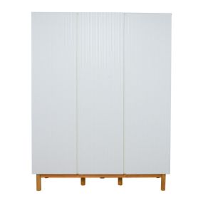 Quax 3 Deurs Kledingkast Mood White