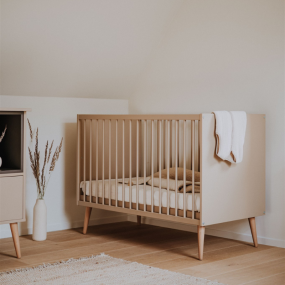 Quax Ledikant Cocoon Latte 60 x 120 cm