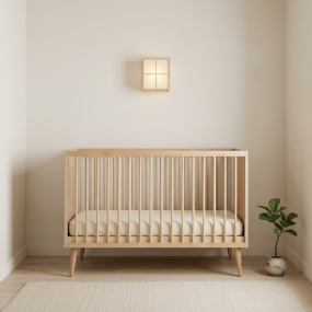 Quax Ledikant Cocoon Natural Oak 60 x 120 cm