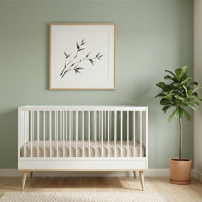 Quax Doorgroeiledikant Flow White & Oak 70 x 140 cm