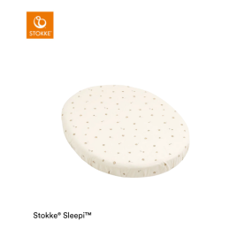 Stokke® Sleepi™ Wieg Hoeslaken Mini V3 Fans Grey
