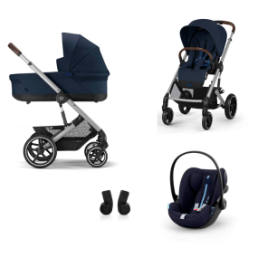 Cybex Kinderwagen 3 in 1 Balios Set S Lux Ocean Blue | Navy Blue