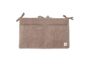 Jollein Boxopbergzak Organizer Cloudy Rib Milky Coffee