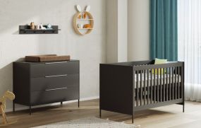 Born Lucky Babykamer Lissabon Chocolate 2-Delig