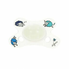 Difrax Fopspeen Dental 0-6 Maanden Glow in the Dark