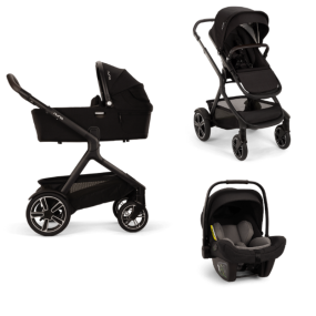 Nuna Kinderwagen 3 in 1 DEMI™ next Caviar + Autostoel PIPA™ next