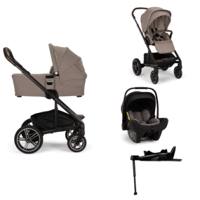 Nuna Kinderwagen 4 in 1 MIXX™ next Cedar + Autostoel PIPA™ next + Nuna 360° base