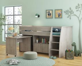 Halfhoogslaper Beau Grijs 1