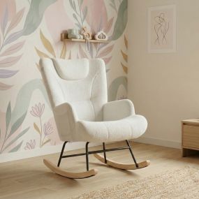 Bebies First Schommelstoel Wit