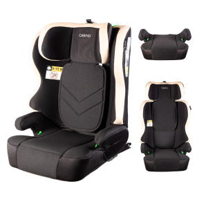 Cabino Autostoel Groep 2/3 Dynamic 100 - 150 cm I-Size Zwart Beige