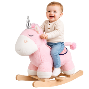 Cabino Hobbeldier Eenhoorn Roze