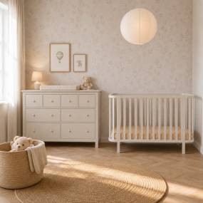 Born Lucky Babykamer 2 Delig Florida Clay Met Commode Bastia 