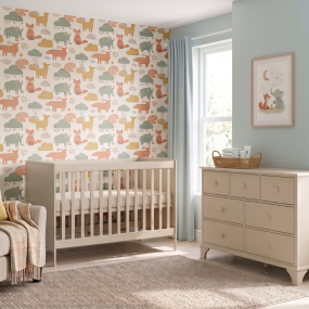 Born Lucky Babykamer Ronda 2 Delig Clay Met Baby Bed Belmond