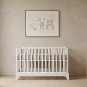 Childhome Meegroei Ledikant Wit 70 x 140 cm